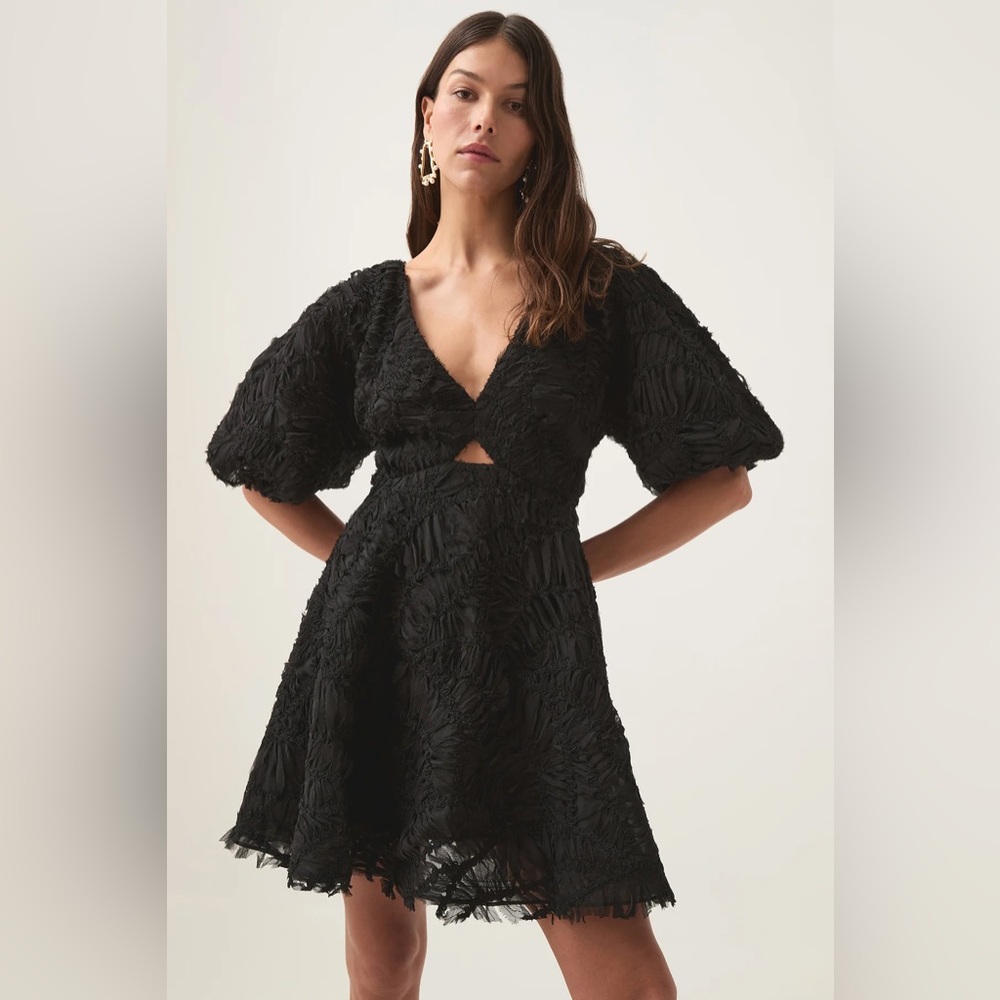 Aje 
Florential Mini Swing Dress size 12 AU 8 US